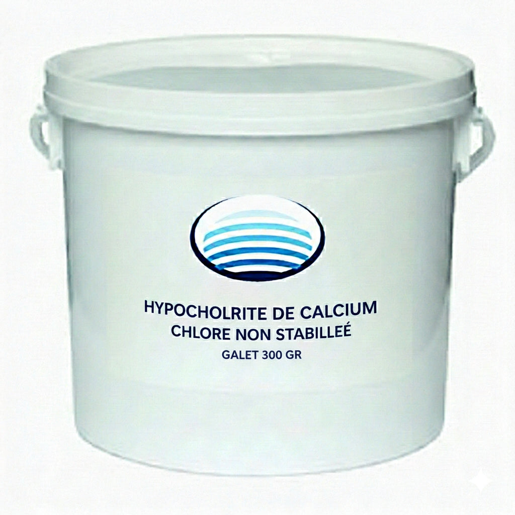 Hypochlorite calcium longue durée galet de 300g - 5.1 kg